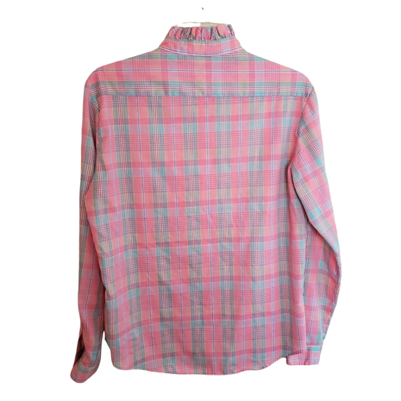 Vintage Hunter's Glen Pink Plaid Top - Picture 8 of 11
